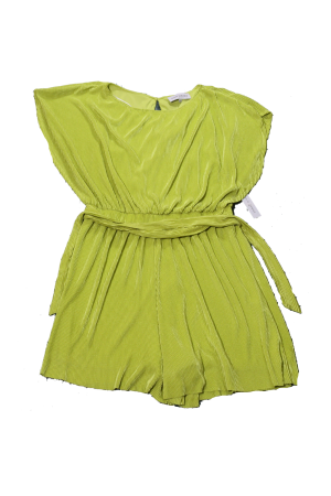 Lime Green (one-piece top and shorts)