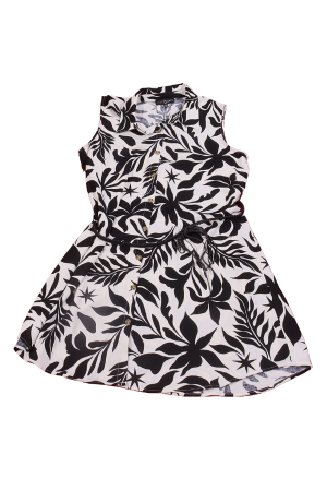 Black and White FRED DAVID Dress