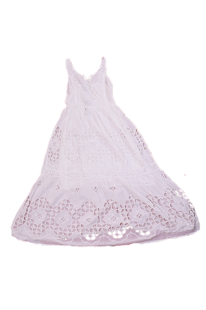 White Sleeveless Dress