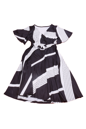 Black and White Dress
