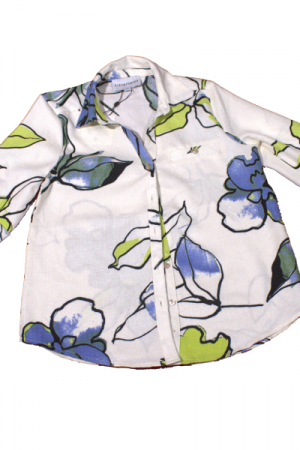 Alex & Parker Floral Print Button-Up Shirt