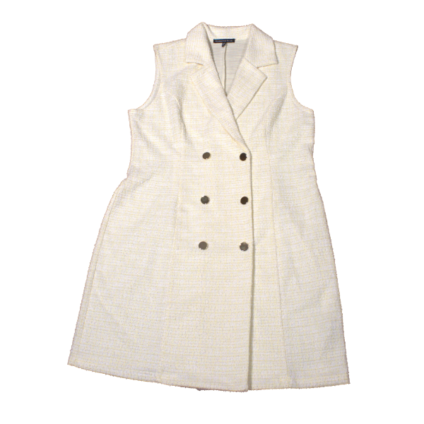 Elizabeth & Nicole Sleeveless Double-Breasted Dress